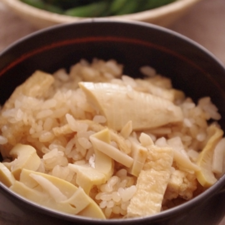 水煮でもOK!たけのこご飯♪